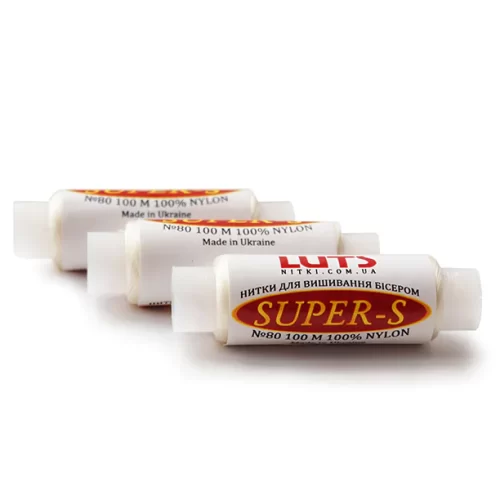 Бісерні нитки Super-S 100 м Nylon 6.6